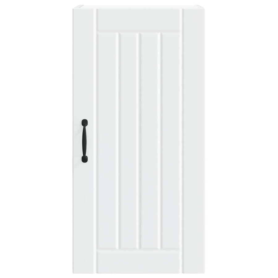 Wall Cabinet LUCCA White 40 x 31 x 80 cm Engineered Wood