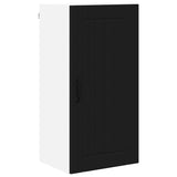 Kitchen Wall Cabinet Black 40 x 31 x 80 cm Engineered Wood - Front View
