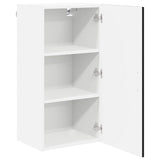 Wall Cabinet LUCCA Black 40 x 31 x 80 cm Engineered Wood