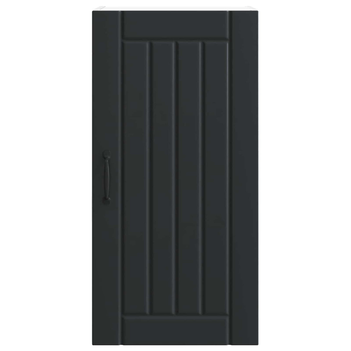 Wall Cabinet LUCCA Black 40 x 31 x 80 cm Engineered Wood
