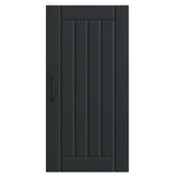 Wall Cabinet LUCCA Black 40 x 31 x 80 cm Engineered Wood - Rear View