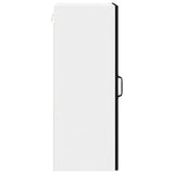 Wall Cabinet LUCCA Black 40 x 31 x 80 cm Engineered Wood