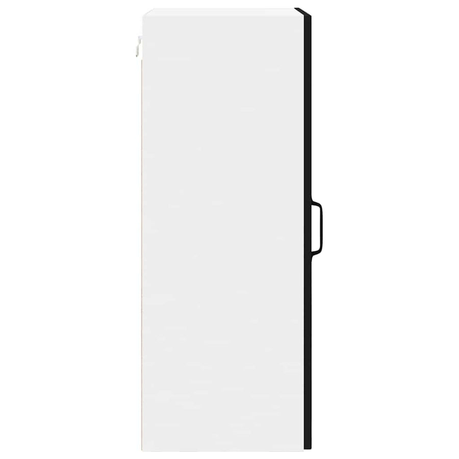 Wall Cabinet LUCCA Black 40 x 31 x 80 cm Engineered Wood