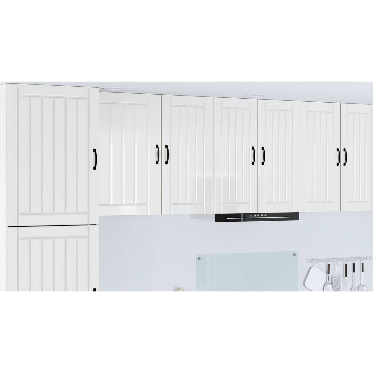 Wall Cabinet LUCCA High Gloss White 40 x 31 x 80 cm