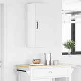 Kitchen Wall Cabinet High Gloss White 40 x 31 x 80 cm - Top-Down View