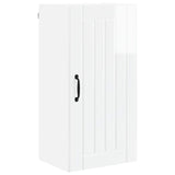 Wall Cabinet LUCCA High Gloss White 40 x 31 x 80 cm - Front View