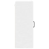 Kitchen Wall Cabinet High Gloss White 40 x 31 x 80 cm - Close-Up Angle