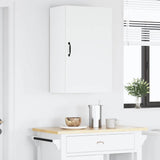 Kitchen Wall Cabinet White 50 x 31 x 80 cm Engineered Wood - Top-Down View