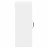Kitchen Wall Cabinet White 50 x 31 x 80 cm Engineered Wood - Close-Up Angle