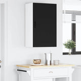 Kitchen Wall Cabinet Black 50 x 31 x 80 cm Engineered Wood - Top-Down View