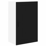 Kitchen Wall Cabinet Black 50 x 31 x 80 cm Engineered Wood - Front View