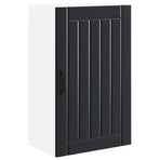 Wall Cabinet LUCCA Black 50 x 31 x 80 cm Engineered Wood