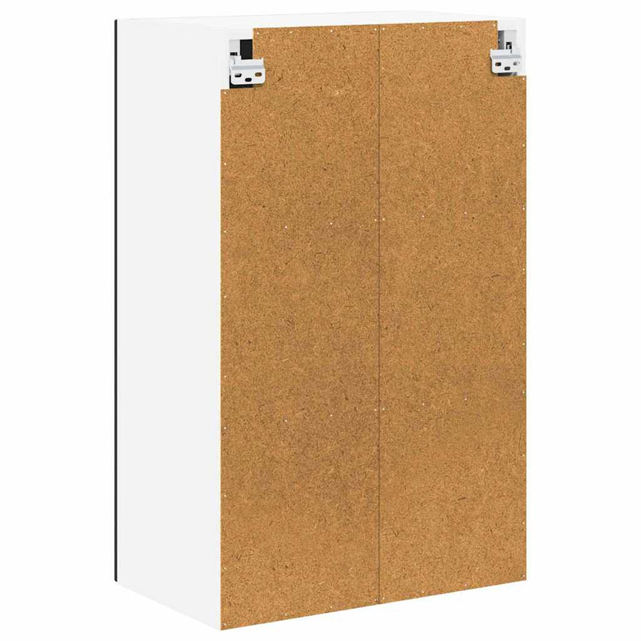 Wall Cabinet LUCCA Black 50 x 31 x 80 cm Engineered Wood