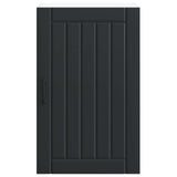 Wall Cabinet LUCCA Black 50 x 31 x 80 cm Engineered Wood
