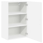 Wall Cabinet LUCCA High Gloss White 50 x 31 x 80 cm