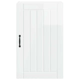 Wall Cabinet LUCCA High Gloss White 50 x 31 x 80 cm - Rear View