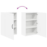 Kitchen Wall Cabinet High Gloss White 50 x 31 x 80 cm - Extra Image