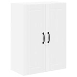Kitchen Wall Cabinet White 60 x 31 x 80 cm Engineered Wood - Front View