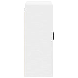 Kitchen Wall Cabinet White 60 x 31 x 80 cm Engineered Wood - Close-Up Angle