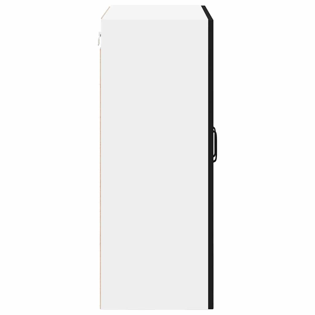 Kitchen Wall Cabinet Black 60 x 31 x 80 cm Engineered Wood