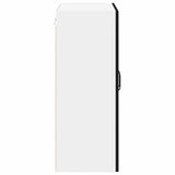 Kitchen Wall Cabinet Black 60 x 31 x 80 cm Engineered Wood - Close-Up Angle