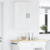Kitchen Wall Cabinet High Gloss White 60 x 31 x 80 cm - Top-Down View