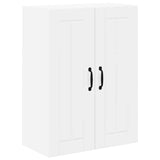 Kitchen Wall Cabinet High Gloss White 60 x 31 x 80 cm - Front View