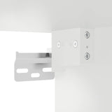 Wall Cabinet LUCCA White 80 x 31 x 80 cm Engineered Wood