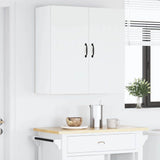 Kitchen Wall Cabinet White 80 x 31 x 80 cm Engineered Wood - Top-Down View
