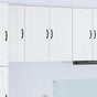 Wall Cabinet LUCCA White 80 x 31 x 80 cm Engineered Wood