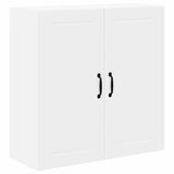 Kitchen Wall Cabinet White 80 x 31 x 80 cm Engineered Wood - Front View