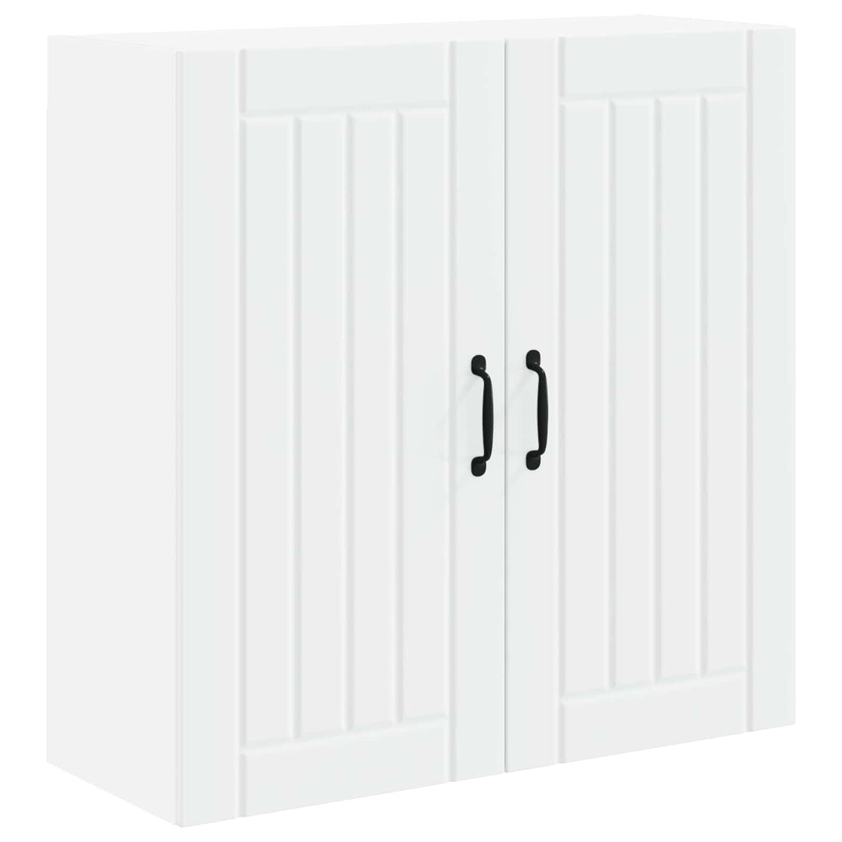 Wall Cabinet LUCCA White 80 x 31 x 80 cm Engineered Wood