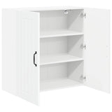 Wall Cabinet LUCCA White 80 x 31 x 80 cm Engineered Wood