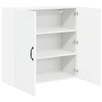 Wall Cabinet LUCCA White 80 x 31 x 80 cm Engineered Wood