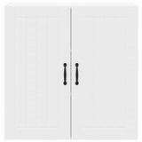 Kitchen Wall Cabinet White 80 x 31 x 80 cm Engineered Wood - Rear View