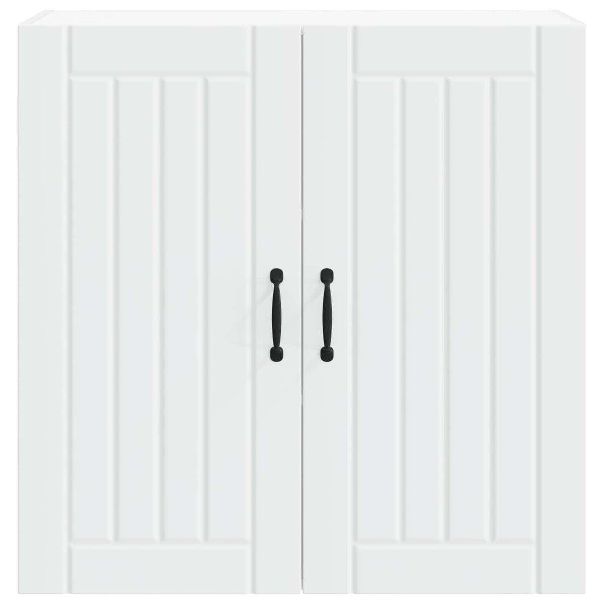 Wall Cabinet LUCCA White 80 x 31 x 80 cm Engineered Wood
