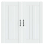 Wall Cabinet LUCCA White 80 x 31 x 80 cm Engineered Wood