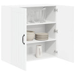 Wall Cabinet LUCCA White 80 x 31 x 80 cm Engineered Wood