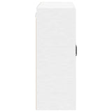 Kitchen Wall Cabinet White 80 x 31 x 80 cm Engineered Wood - Close-Up Angle