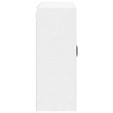 Wall Cabinet LUCCA White 80 x 31 x 80 cm Engineered Wood