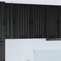 Wall Cabinet LUCCA Black 80 x 31 x 80 cm Engineered Wood