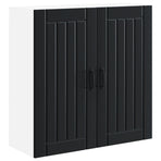 Wall Cabinet LUCCA Black 80 x 31 x 80 cm Engineered Wood