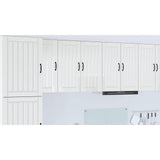 Wall Cabinet LUCCA High Gloss White 80 x 31 x 80 cm