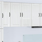Wall Cabinet LUCCA High Gloss White 80 x 31 x 80 cm