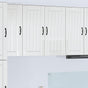 Wall Cabinet LUCCA High Gloss White 80 x 31 x 80 cm