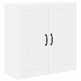 Kitchen Wall Cabinet High Gloss White 80 x 31 x 80 cm - Front View