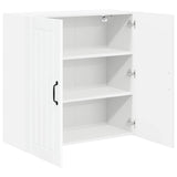 Wall Cabinet LUCCA High Gloss White 80 x 31 x 80 cm