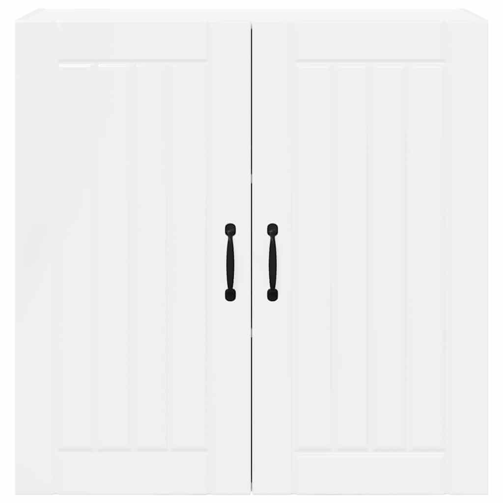 Kitchen Wall Cabinet High Gloss White 80 x 31 x 80 cm