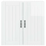 Wall Cabinet LUCCA High Gloss White 80 x 31 x 80 cm