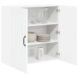 Wall Cabinet LUCCA High Gloss White 80 x 31 x 80 cm